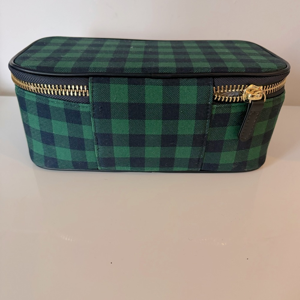 Stoney Clover Lane Dear Diary Plaid Open Top Pouch - Picture 4 of 9